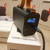 Універсальний повербанк WPD-100, 30000 mAh, 160 Ват Універсальний повербанк WPD-100, 30000 mAh, 160 Ват