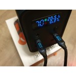 Універсальний, "безшовний" повербанк WPD-101, 60000 mAh, 200 Ват