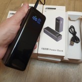 Універсальний, "безшовний" повербанк WPD-160S, 30000 mAh, 160 Ват Універсальний, "безшовний" повербанк WPD-160S, 30000 mAh, 160 Ват